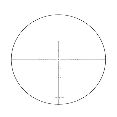 cannocchiale Vector Optics Sentinel X Pro 10-40x50 reticolo MOA tubo 30mm benchrest