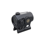 red dot Vector Optics Scrapper 1x25 solar 2 MOA multi reticolo caccia tiro dinamico