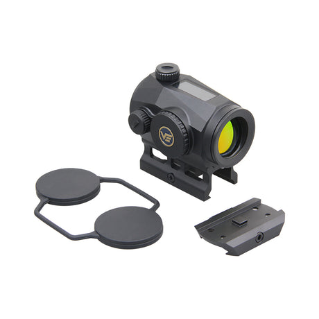 red dot Vector Optics Scrapper 1x25 solar 2 MOA multi reticolo caccia tiro dinamico