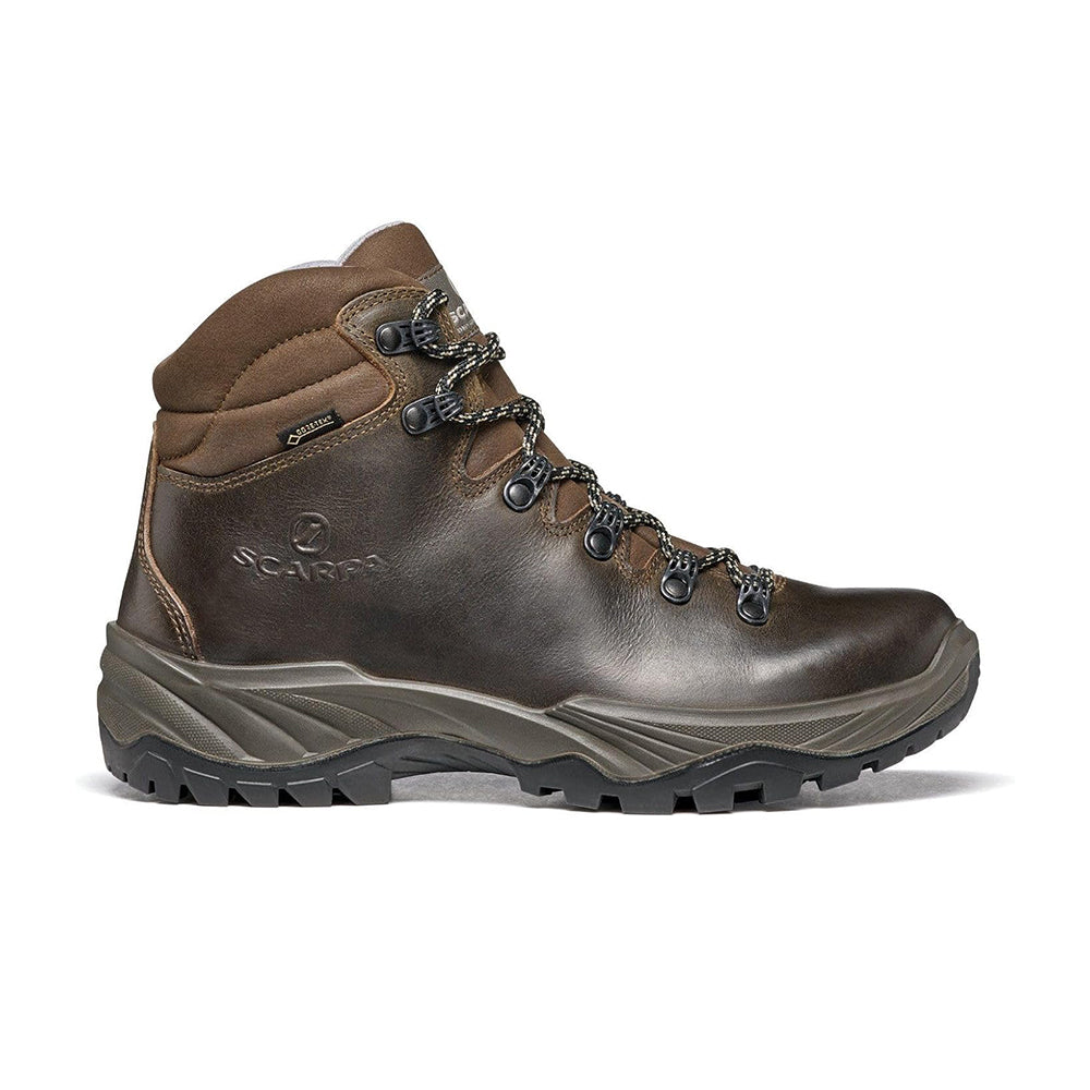Scarpa Terra GTX scarponcino da trekking impermeabile in pelle pieno fiore con suola Vibram e membrana Gore-Tex