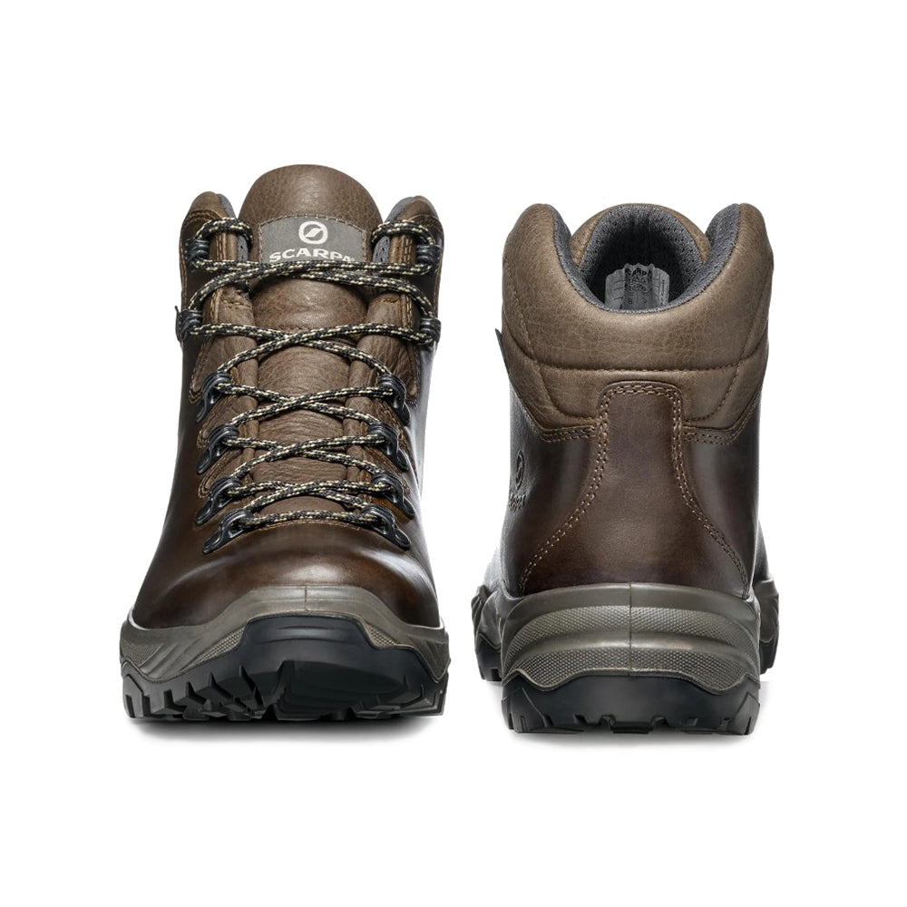 Scarpa Terra GTX scarponcino da trekking impermeabile in pelle pieno fiore con suola Vibram e membrana Gore-Tex