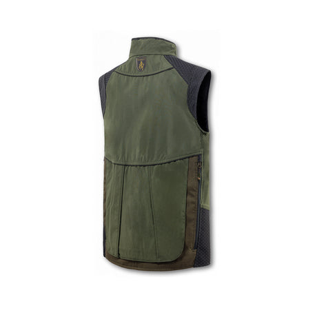 Gilet tecnico Trabaldo Driver 2.0 verde con tasche funzionali e rinforzi