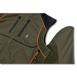 Giacca Trabaldo Antares Winter softshell antivento con maniche staccabili per caccia e outdoor