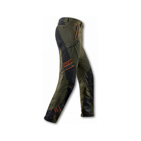 Pantalone tecnico impermeabile Trabaldo Arrow Pro verde nero con rinforzi Titanial Light