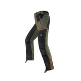 Pantalone tecnico Trabaldo Cougar 4.0 verde e nero con rinforzi Ketratex e Cordura