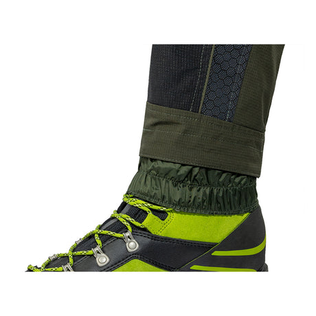 Pantalone tecnico Trabaldo Striker Clima parzialmente impermeabile verde con Titanial Stretch
