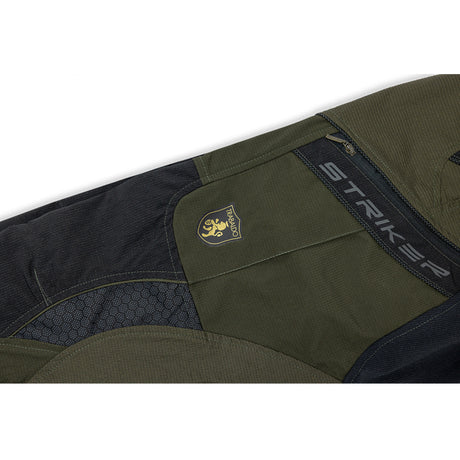 Pantalone tecnico Trabaldo Striker Clima parzialmente impermeabile verde con Titanial Stretch