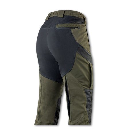 Pantalone tecnico Trabaldo Striker Clima parzialmente impermeabile verde con Titanial Stretch