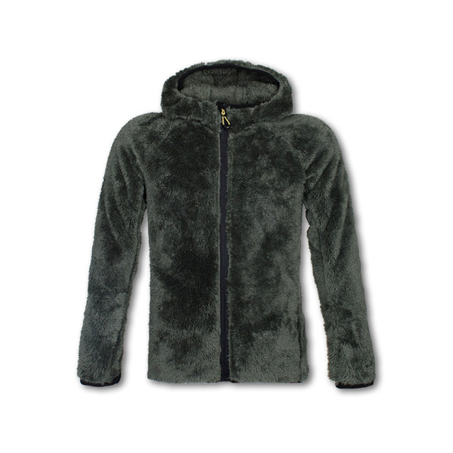 Furry Junior Fleece Zotta Forest pile caldo con cappuccio per bambini