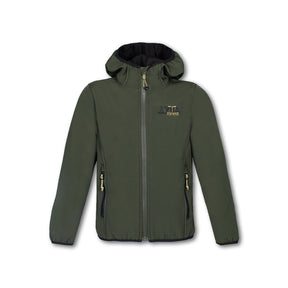 Giacca Zotta Forest Laos Junior verde impermeabile per bambini