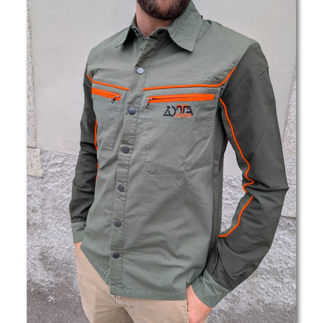 Camicia uomo Zotta Forest Jungle Man Shirt in cotone naturale