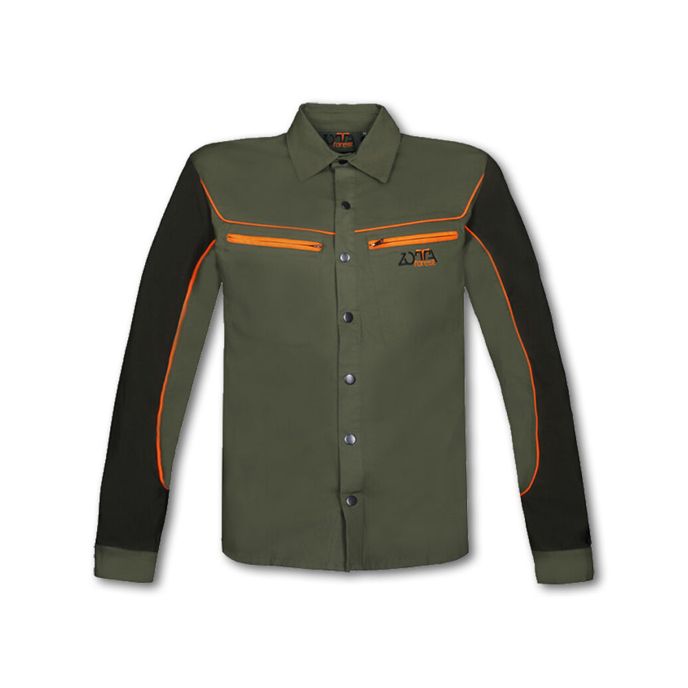 Camicia uomo Zotta Forest Jungle Man Shirt in cotone naturale