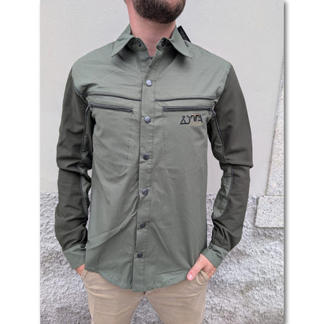 Camicia uomo Zotta Forest Jungle Man Shirt in cotone naturale