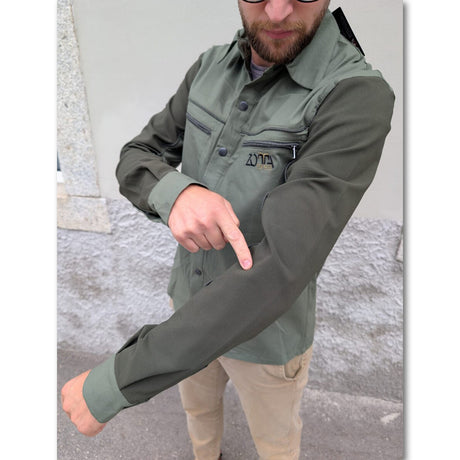 Camicia uomo Zotta Forest Jungle Man Shirt in cotone naturale