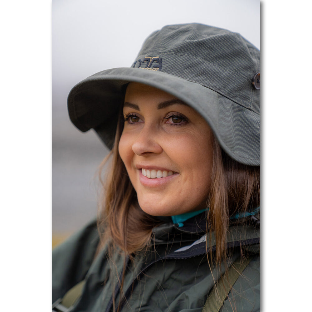 zotta forest block cap cappello caccia impermeabile falda larga