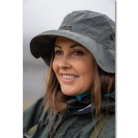 zotta forest block cap cappello caccia impermeabile falda larga