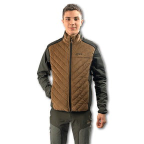 zotta forest baku man vest gilet caccia tecnico colore kaki
