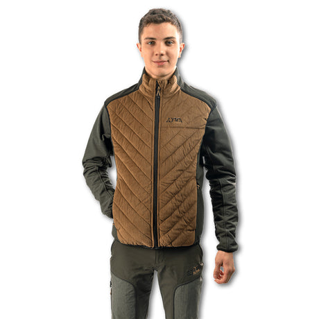 zotta forest baku man vest gilet caccia tecnico colore kaki