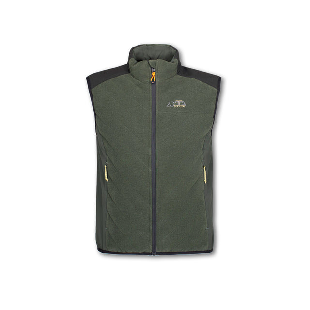 zotta forest baku man vest gilet caccia tecnico colore kaki