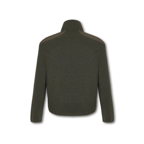 Pile Lima Man Fleece Zotta Forest uomo melange tecnico con zip
