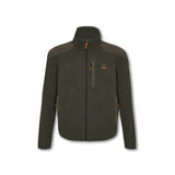 Pile Lima Man Fleece Zotta Forest uomo melange tecnico con zip
