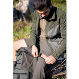 Pile Buzzard Man Fleece Zotta Forest uomo in tessuto waffle tecnico