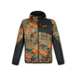 Pile Zotta Forest Dark Man Hoody camo effetto softshell con cappuccio