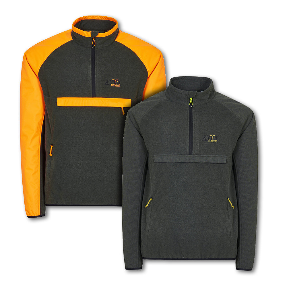 Pile Stone Man Fleece Zotta Forest termico e traspirante per uomo