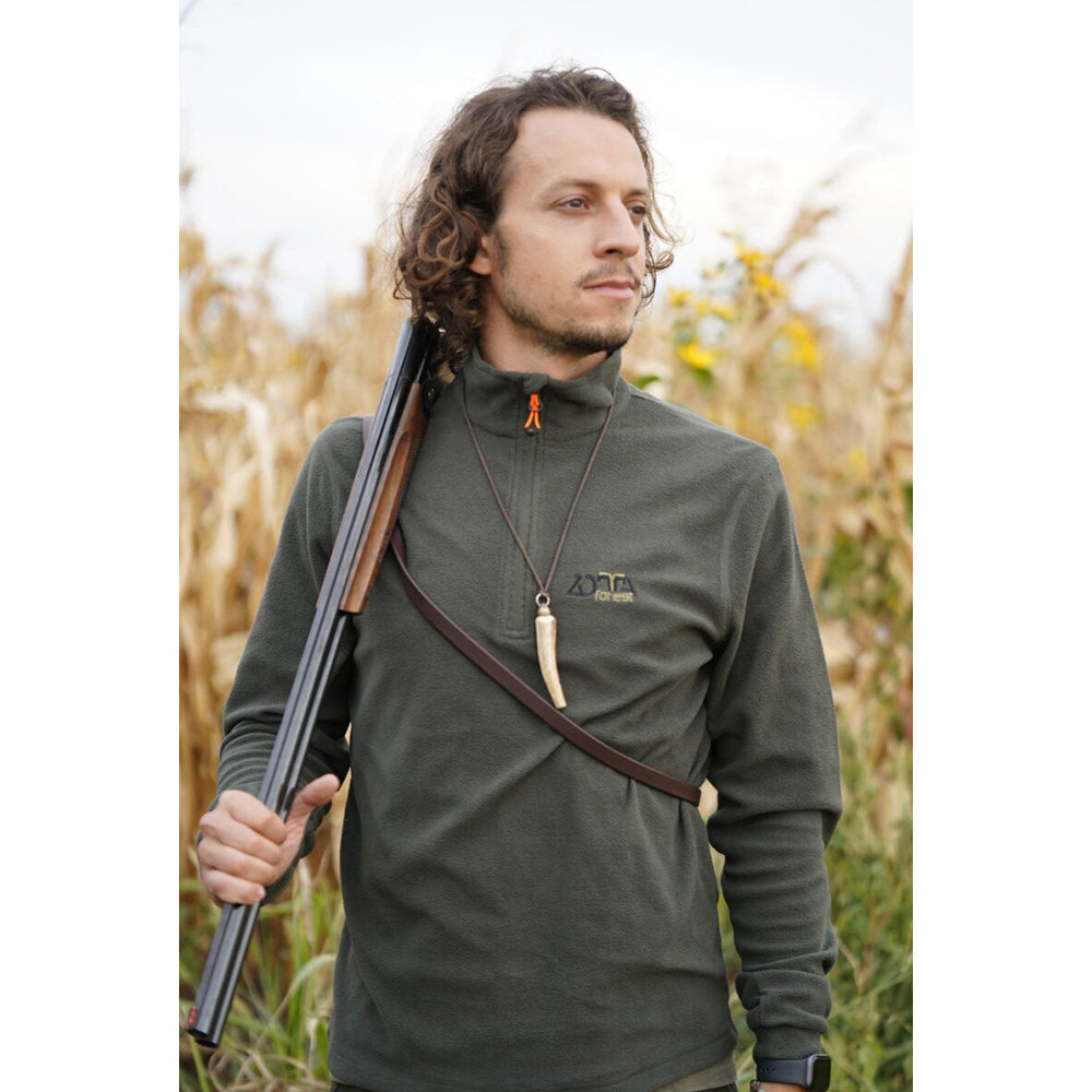 Pile Tempus Man Fleece Zotta Forest dolcevita caldo e traspirante