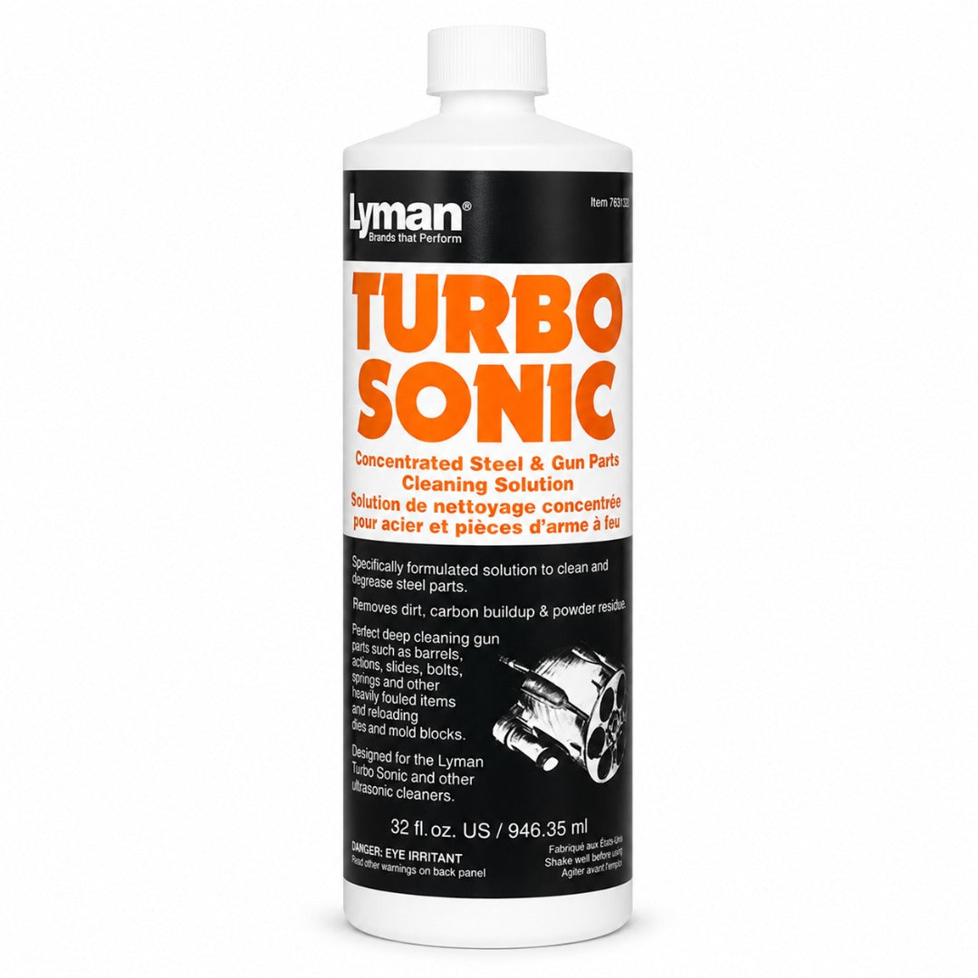 Soluzione lyman per la pulizia delle parti in acciaio da utilizzare con il sistema turbo sonic