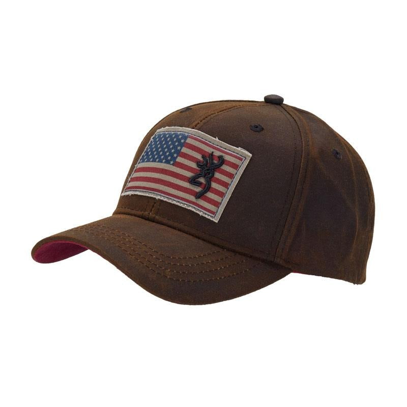 Berretto browning liberty wax dark brown