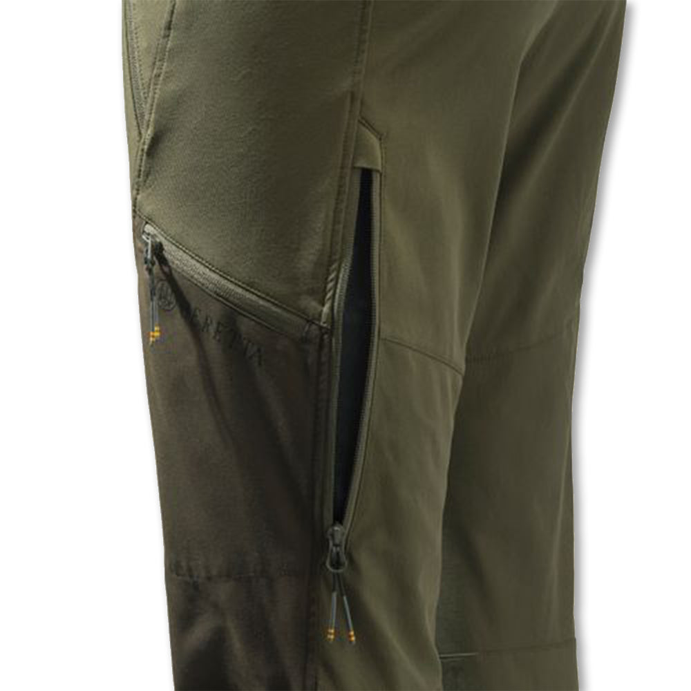 Pantaloni da caccia Beretta Bymark uomo leggeri e resistenti verde
