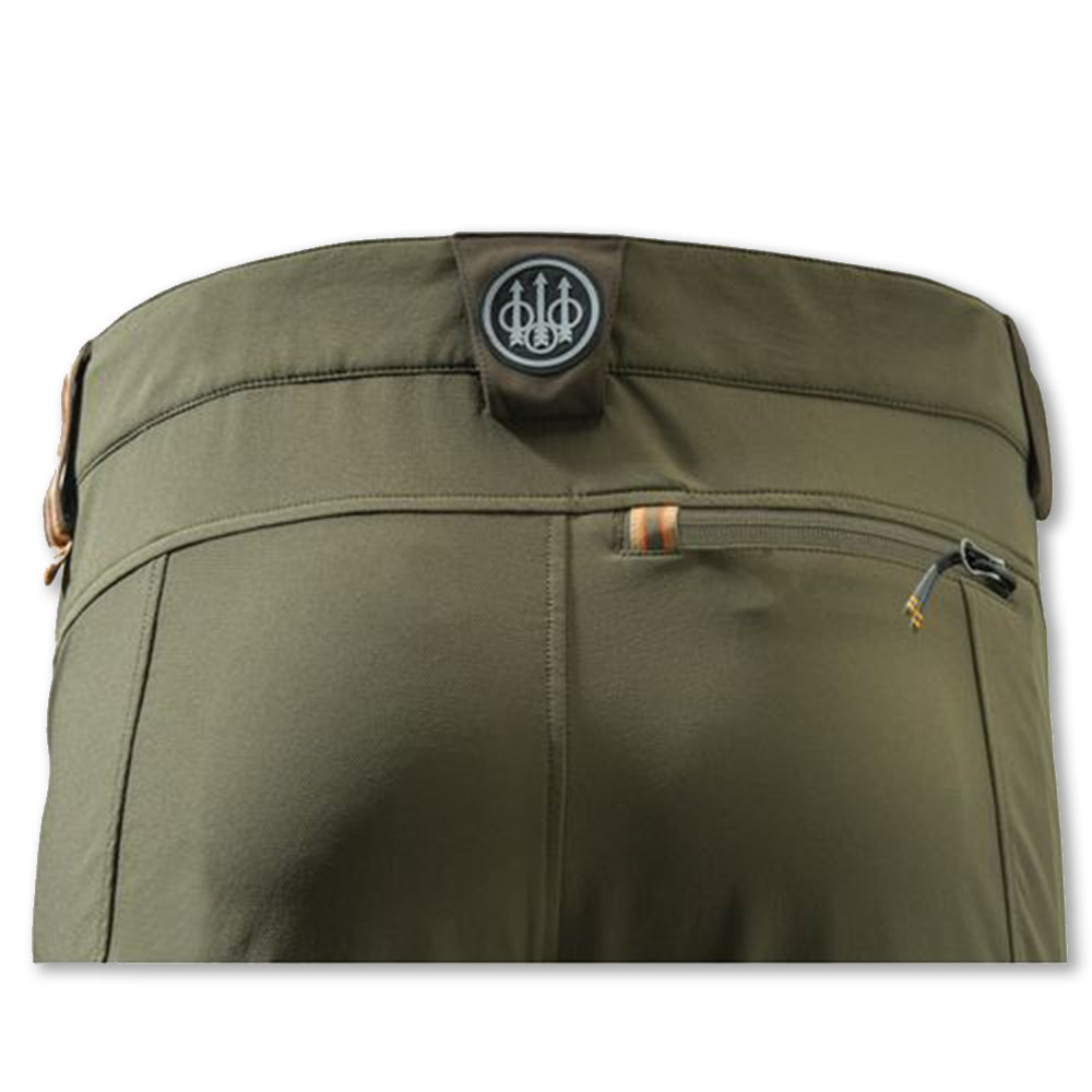 Pantaloni da caccia Beretta Bymark uomo leggeri e resistenti verde